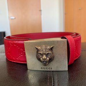 GUCCI GG SUPREME animaler Supreme Belt RARE!